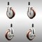 Service Caster 5 Inch 316SS Maroon Poly Swivel 1 Inch Expanding Stem Caster Brake SCC, 2PK SCC-SS316EX20S514-PPUB-MRN-2-TLB-2-1 - alternate 1